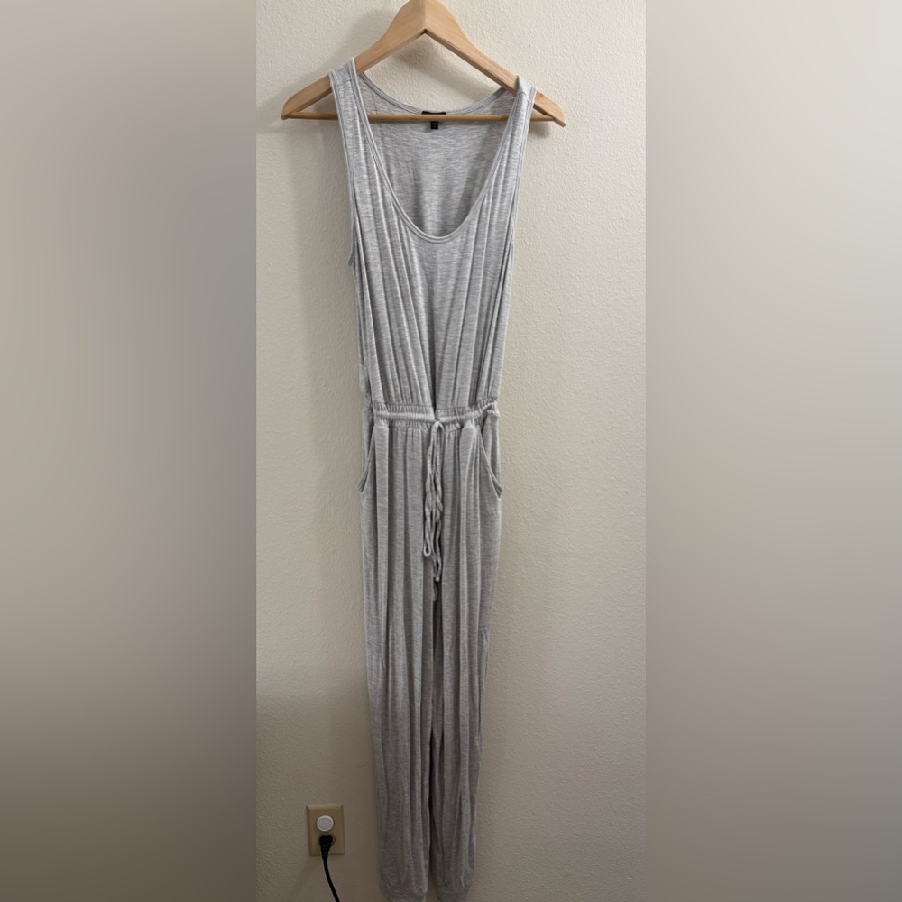 Express Light Gray Knit Top